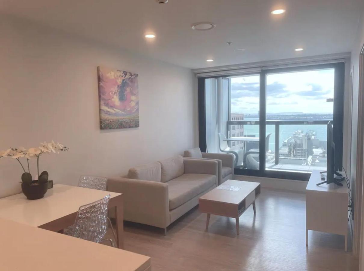 Skytower View And Seaview 2 Bedroom Apartment Auckland Zewnętrze zdjęcie